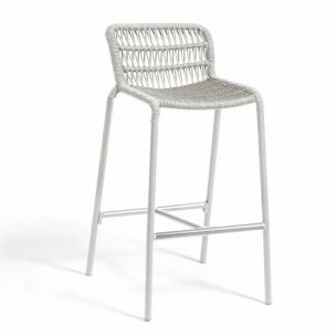 Барний стілець Leaf White (663-BCO)